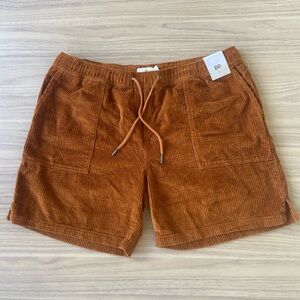 BP Corduroy Shorts in Warm Brown